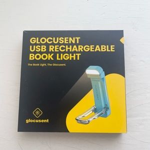 Glocusent USB Rechargeable Book Light for Reading